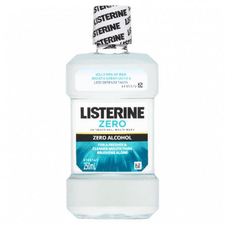 Listerine Zero Clean Mint 250mL - 9300607090567 are sold at Cincotta Discount Chemist. Buy online or shop in-store.