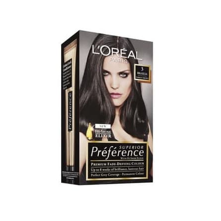 Loreal Preference 3 Brasilia Darkest Brown - 9312825629696 are sold at Cincotta Discount Chemist. Buy online or shop in-store.