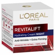 Loreal Revitalift Night Cream 50mL - 9312825697497 are sold at Cincotta Discount Chemist. Buy online or shop in-store.
