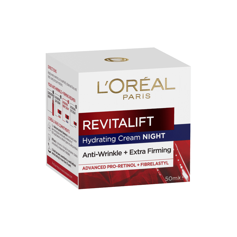 Loreal Revitalift Night Cream 50mL - 9312825697497 are sold at Cincotta Discount Chemist. Buy online or shop in-store.
