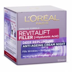 Loreal Revitalift Filler Night Cream 50mL - 3600523201396 are sold at Cincotta Discount Chemist. Buy online or shop in-store.