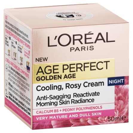Loreal Golden Age Night Cream Rosy 50mL - 3600523242610 are sold at Cincotta Discount Chemist. Buy online or shop in-store.