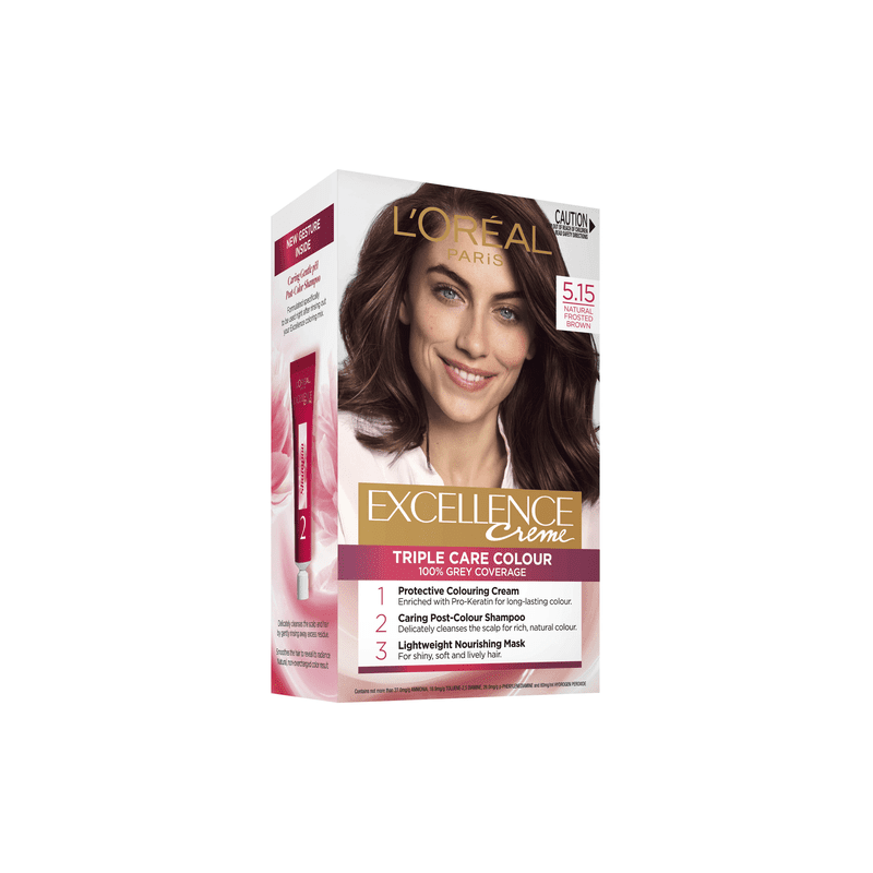 Loreal Excellence Natural Frosted Brown 5.15 - 3600523750023 are sold at Cincotta Discount Chemist. Buy online or shop in-store.