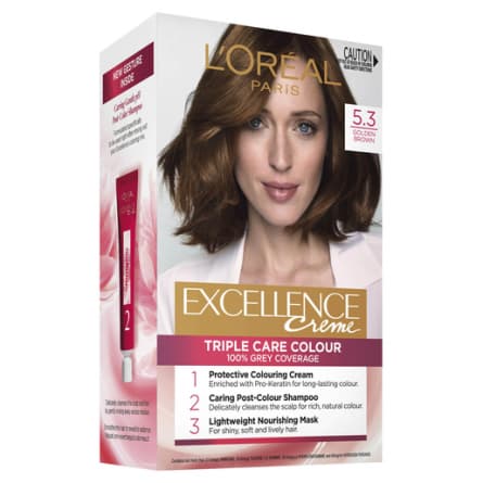 Loreal Excellence Golden Brown 5.3 - 3600523750030 are sold at Cincotta Discount Chemist. Buy online or shop in-store.