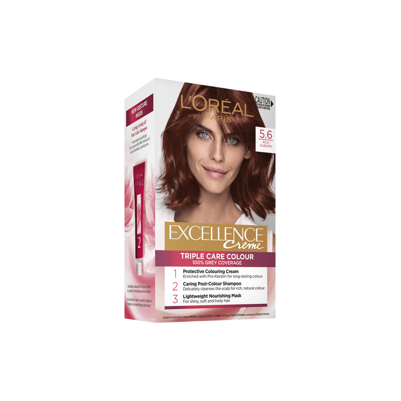 Loreal Excellence Rich Auburn 5.6 - 3600523750054 are sold at Cincotta Discount Chemist. Buy online or shop in-store.