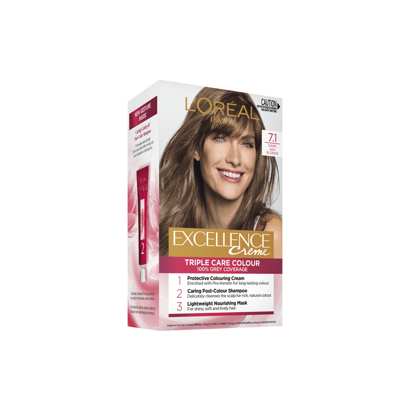 Loreal Excellence Dark Ash Blonde 7.1 - 3600523750122 are sold at Cincotta Discount Chemist. Buy online or shop in-store.