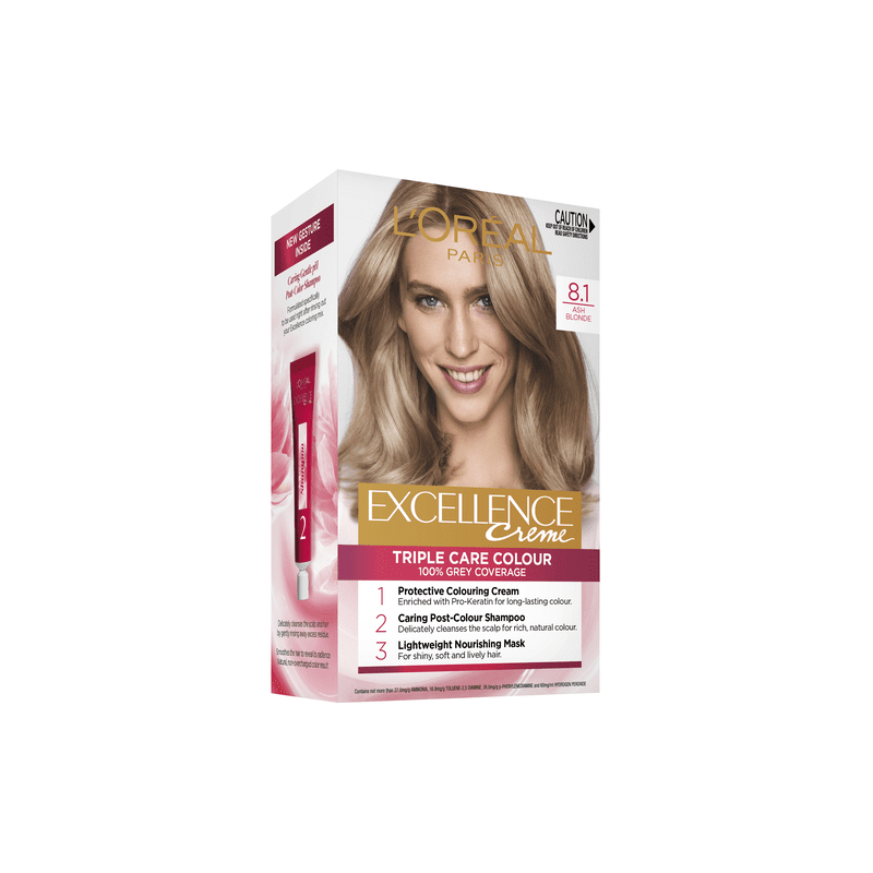 Loreal Excellence Ash Blonde 8.1 - 3600523750153 are sold at Cincotta Discount Chemist. Buy online or shop in-store.