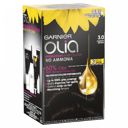 Loreal Garnier Olia 3.0 Darkest Brown - 3600542445542 are sold at Cincotta Discount Chemist. Buy online or shop in-store.