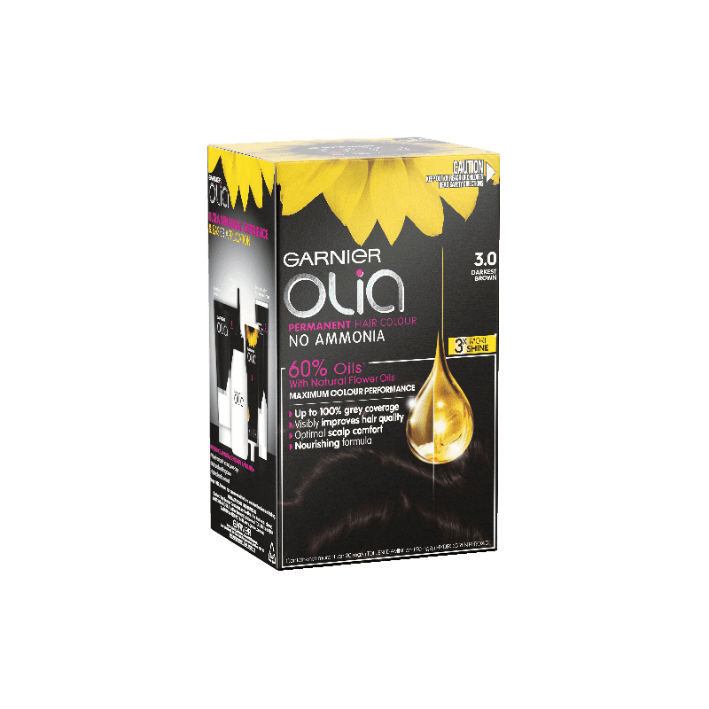 Loreal Garnier Olia 3.0 Darkest Brown - 3600542445542 are sold at Cincotta Discount Chemist. Buy online or shop in-store.