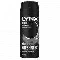 Lynx Deodorant Body Spray Black 165mL