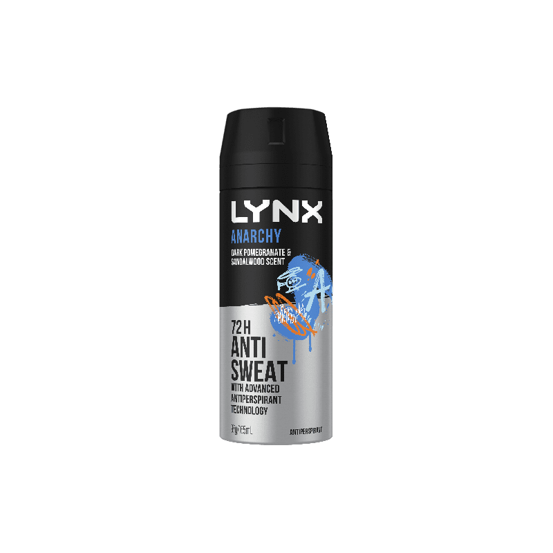 Lynx Antiperspirant Deodorant Anarchy 165mL - 9300830054510 are sold at Cincotta Discount Chemist. Buy online or shop in-store.