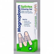 Magnoplasm Splintex Draw Gel 35g - 9334820000379 are sold at Cincotta Discount Chemist. Buy online or shop in-store.