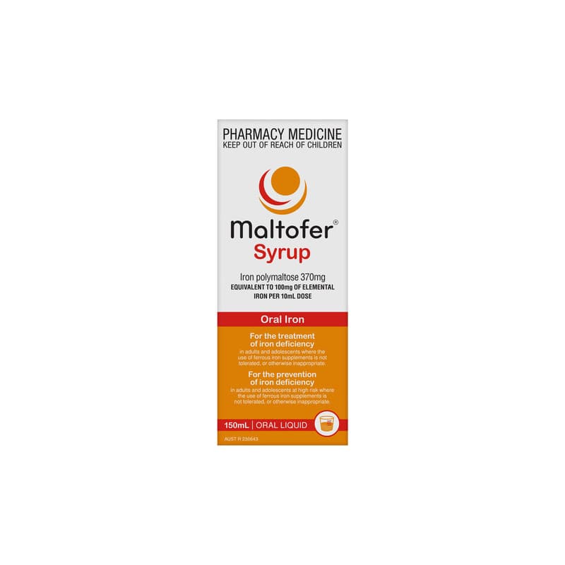 Maltofer Oral Iron Syrup 150mL - 7640114722622 are sold at Cincotta Discount Chemist. Buy online or shop in-store.