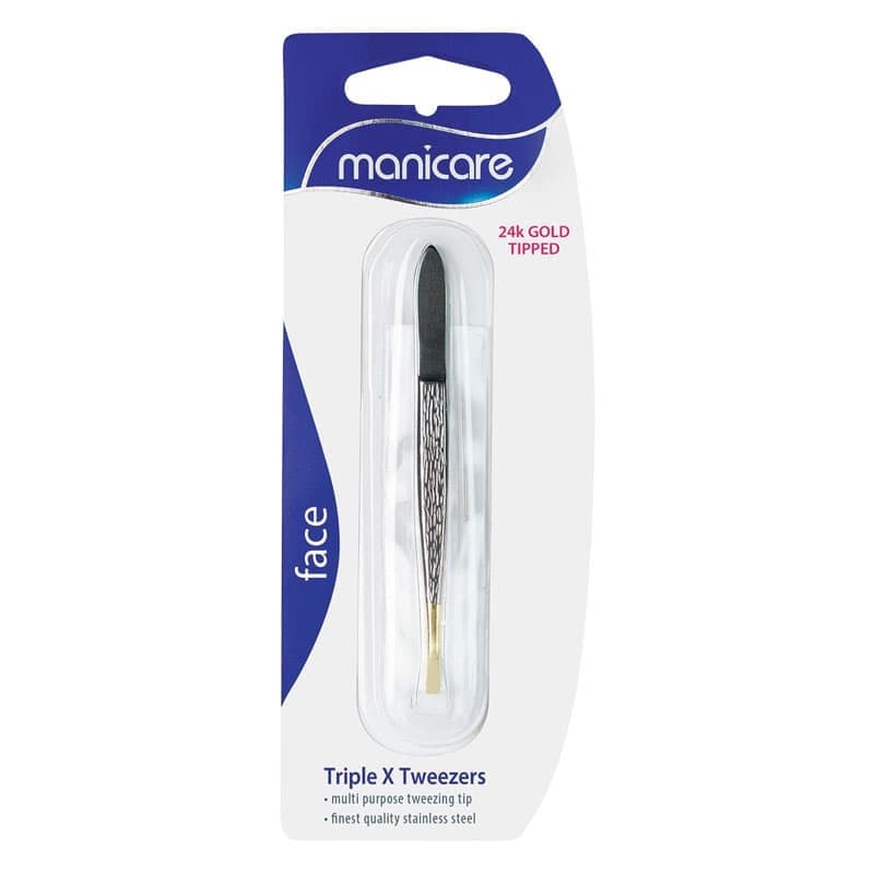 Manicare Xxx Tweezer Triple 357 - 841850010289 are sold at Cincotta Discount Chemist. Buy online or shop in-store.