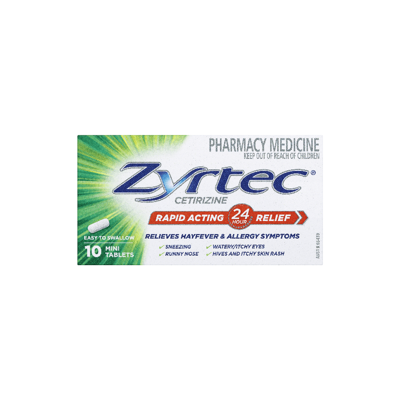 Zyrtec Tablets 10 - 9310059010440 are sold at Cincotta Discount Chemist. Buy online or shop in-store.