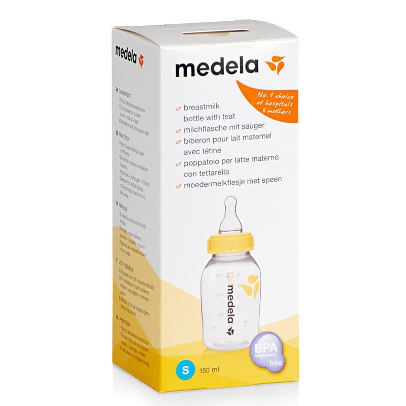 Odysseus alleen pik Buy Medela Bottle + Small Teat 150mL online at Cincotta