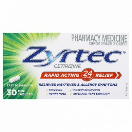 Zyrtec Tablets 30 - 9310059010464 are sold at Cincotta Discount Chemist. Buy online or shop in-store.