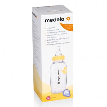 Medela Bottle + Medium Teat 250mL - 7612367016728 are sold at Cincotta Discount Chemist. Buy online or shop in-store.