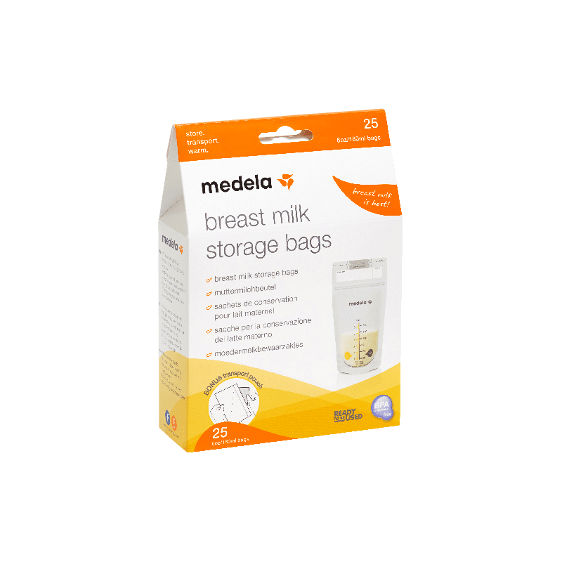 Medela Breast Milk Storage Bags 25-Pack, Accessories