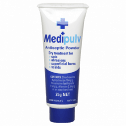 Medi Pulv Antiseptic Powder 25g - 93472418 are sold at Cincotta Discount Chemist. Buy online or shop in-store.