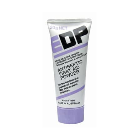 EDP Antiseptic Powder 20g - 9330130006421 are sold at Cincotta Discount Chemist. Buy online or shop in-store.