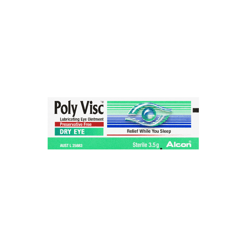 Poly Visc Eye Ointment 3.5g - 93446334 are sold at Cincotta Discount Chemist. Buy online or shop in-store.