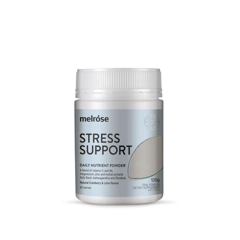 Melrose Stress Support Powder 120g - 9312628016532 are sold at Cincotta Discount Chemist. Buy online or shop in-store.