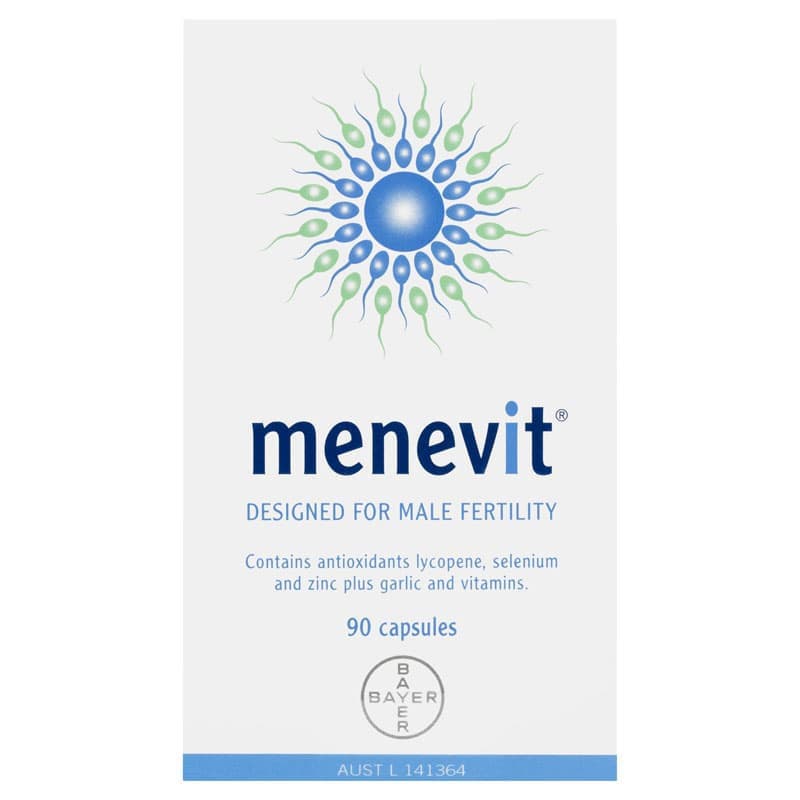 Menevit 90 Capsules - 9310160814098 are sold at Cincotta Discount Chemist. Buy online or shop in-store.