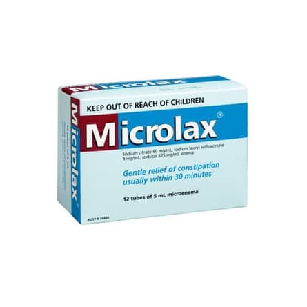 Microlax Microenema 5mL x 12 - 9310059009512 are sold at Cincotta Discount Chemist. Buy online or shop in-store.