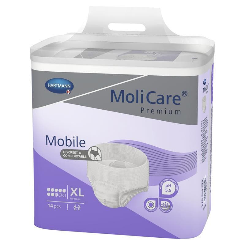 Molicare Prem Mobile 8D Xlge - 4052199275604 are sold at Cincotta Discount Chemist. Buy online or shop in-store.