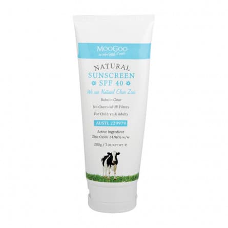 MooGoo Sunscreen SPF40 200g - 9335955001026 are sold at Cincotta Discount Chemist. Buy online or shop in-store.