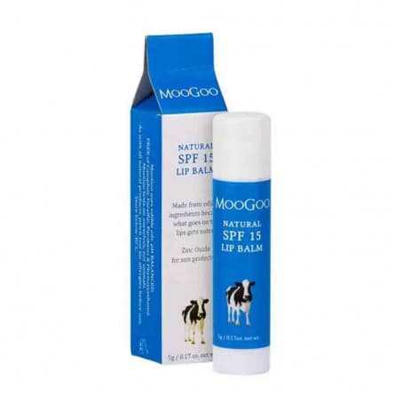 MooGoo Edible Lip Balm  SPF15 5g - 9335955000937 are sold at Cincotta Discount Chemist. Buy online or shop in-store.