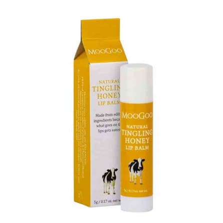 MooGoo Edible Lip Balm  Tingling Honey 5g - 9335955000913 are sold at Cincotta Discount Chemist. Buy online or shop in-store.