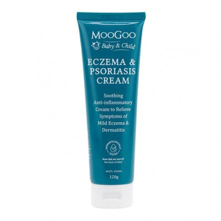 MooGoo Baby Eczema & Psoriasis Cream 120g - 9335955004591 are sold at Cincotta Discount Chemist. Buy online or shop in-store.