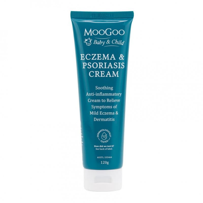 MooGoo Baby Eczema & Psoriasis Cream 120g - 9335955004591 are sold at Cincotta Discount Chemist. Buy online or shop in-store.