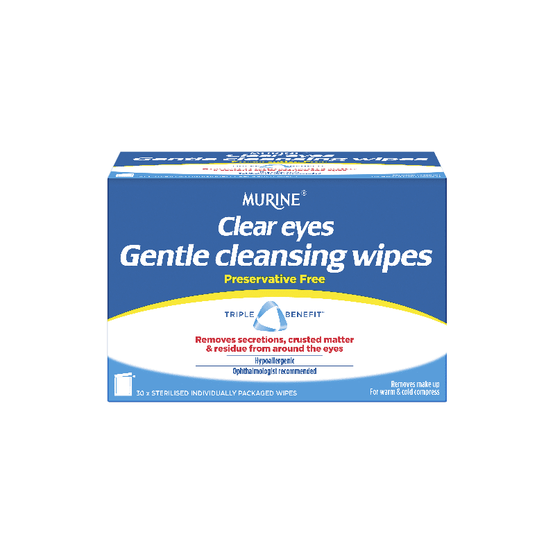 Murine Clear Eyes Wipes 30 - 9317039000866 are sold at Cincotta Discount Chemist. Buy online or shop in-store.