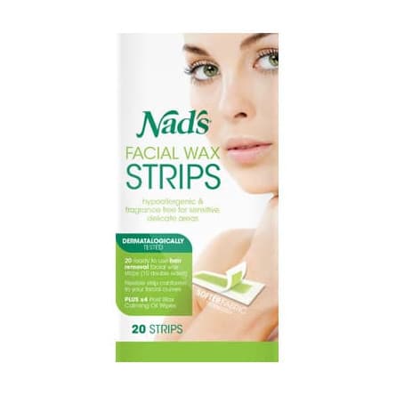 Nads Wax Strips Facial 20 pack - 638995000790 are sold at Cincotta Discount Chemist. Buy online or shop in-store.