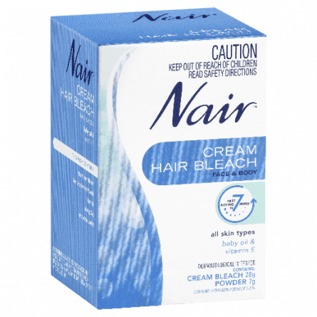 Nair Bleach Cream Face & Body 35g - 9310320024305 are sold at Cincotta Discount Chemist. Buy online or shop in-store.
