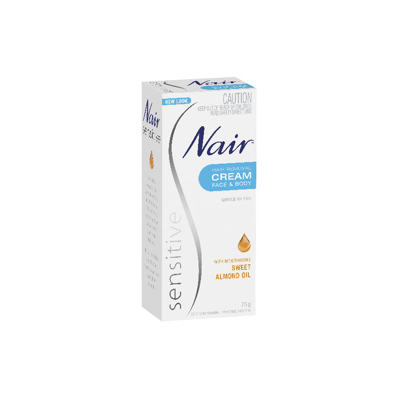 Buy Nair Hair Removal Cream Sensitive Face & Sensitive 20g at Cincotta