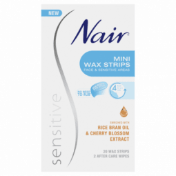 Nair Sensitive Mini Wax Strips 20 pack - 9310320002426 are sold at Cincotta Discount Chemist. Buy online or shop in-store.