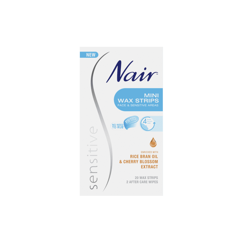 Nair Sensitive Mini Wax Strips 20 pack - 9310320002426 are sold at Cincotta Discount Chemist. Buy online or shop in-store.