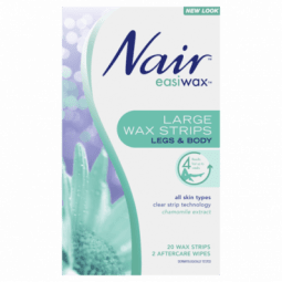 Nair Easiwax Large Wax Strips 20 pack - 9310320020000 are sold at Cincotta Discount Chemist. Buy online or shop in-store.
