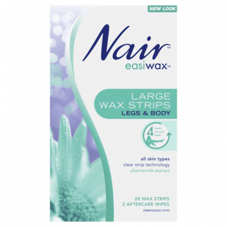 Nair Easiwax Large Wax Strips 20 pack - 9310320020000 are sold at Cincotta Discount Chemist. Buy online or shop in-store.
