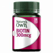Natures Own Biotin 300Mcg 1672 Tablets 100 - 9316090016724 are sold at Cincotta Discount Chemist. Buy online or shop in-store.