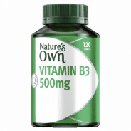 Natures Own Vitamin B3 500Mg Tablets 120 - 9316090019411 are sold at Cincotta Discount Chemist. Buy online or shop in-store.