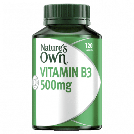 Natures Own Vitamin B3 500Mg Tablets 120 - 9316090019411 are sold at Cincotta Discount Chemist. Buy online or shop in-store.