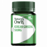 Natures Own Korean Ginseng 500mg 60 Tablets - 9316090019732 are sold at Cincotta Discount Chemist. Buy online or shop in-store.