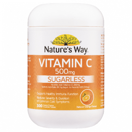 Natures Way Vitamin C 500mg -300 Tablets - 9314807006709 are sold at Cincotta Discount Chemist. Buy online or shop in-store.