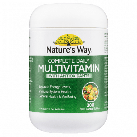 Natures Way Multivitamin  200 Tablets - 9314807078621 are sold at Cincotta Discount Chemist. Buy online or shop in-store.