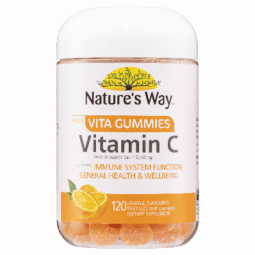 Nature's Way Family Vitamin C 120 Gummies - 9314807025786 are sold at Cincotta Discount Chemist. Buy online or shop in-store.